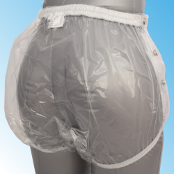 Haian PVC Snap-On Protection Pants - clear