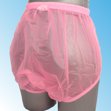 Haian PVC Pull-Up Protection Pants Size M Color Pink