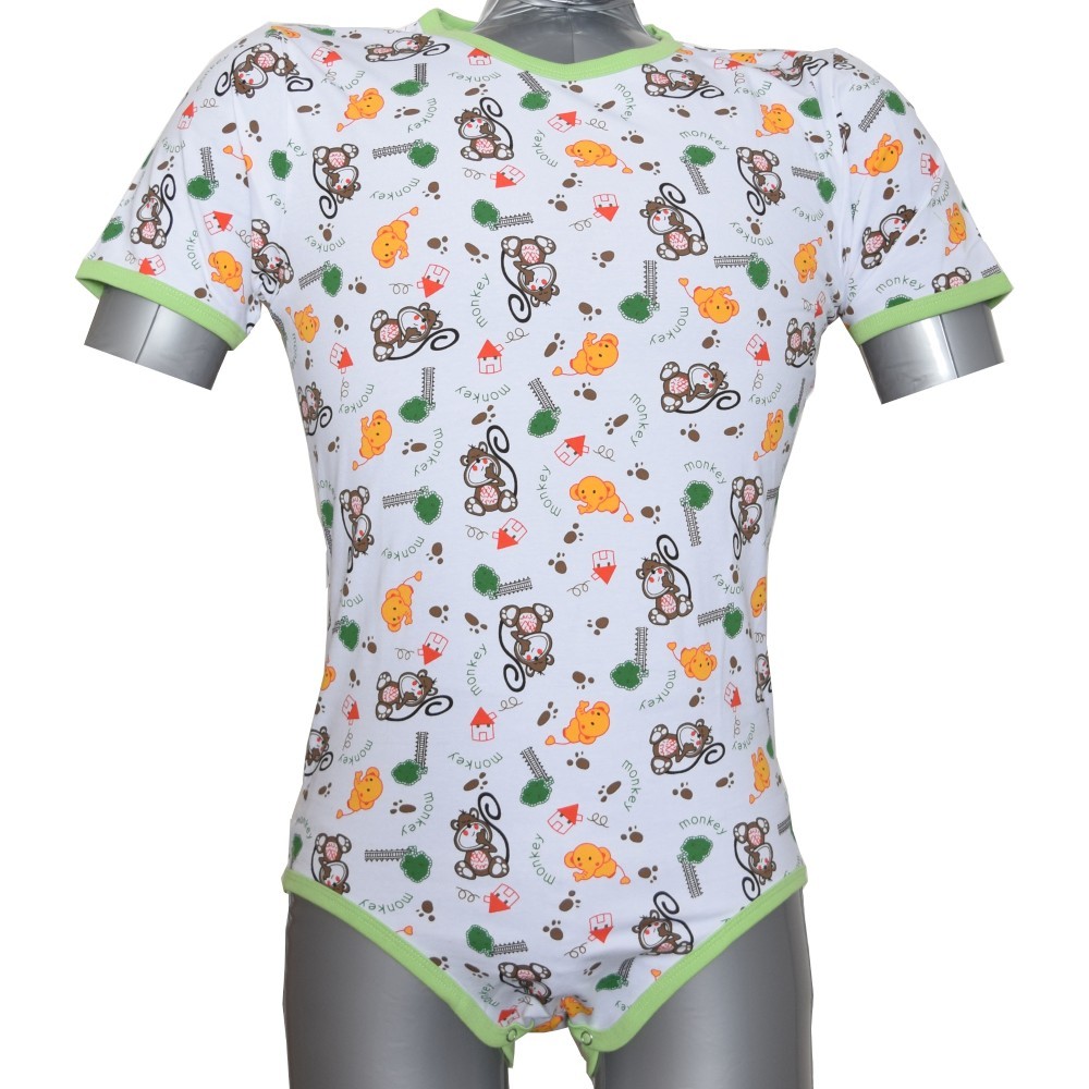 ABDL Onesies Size M Onesies-Pattern Diaper Teddy